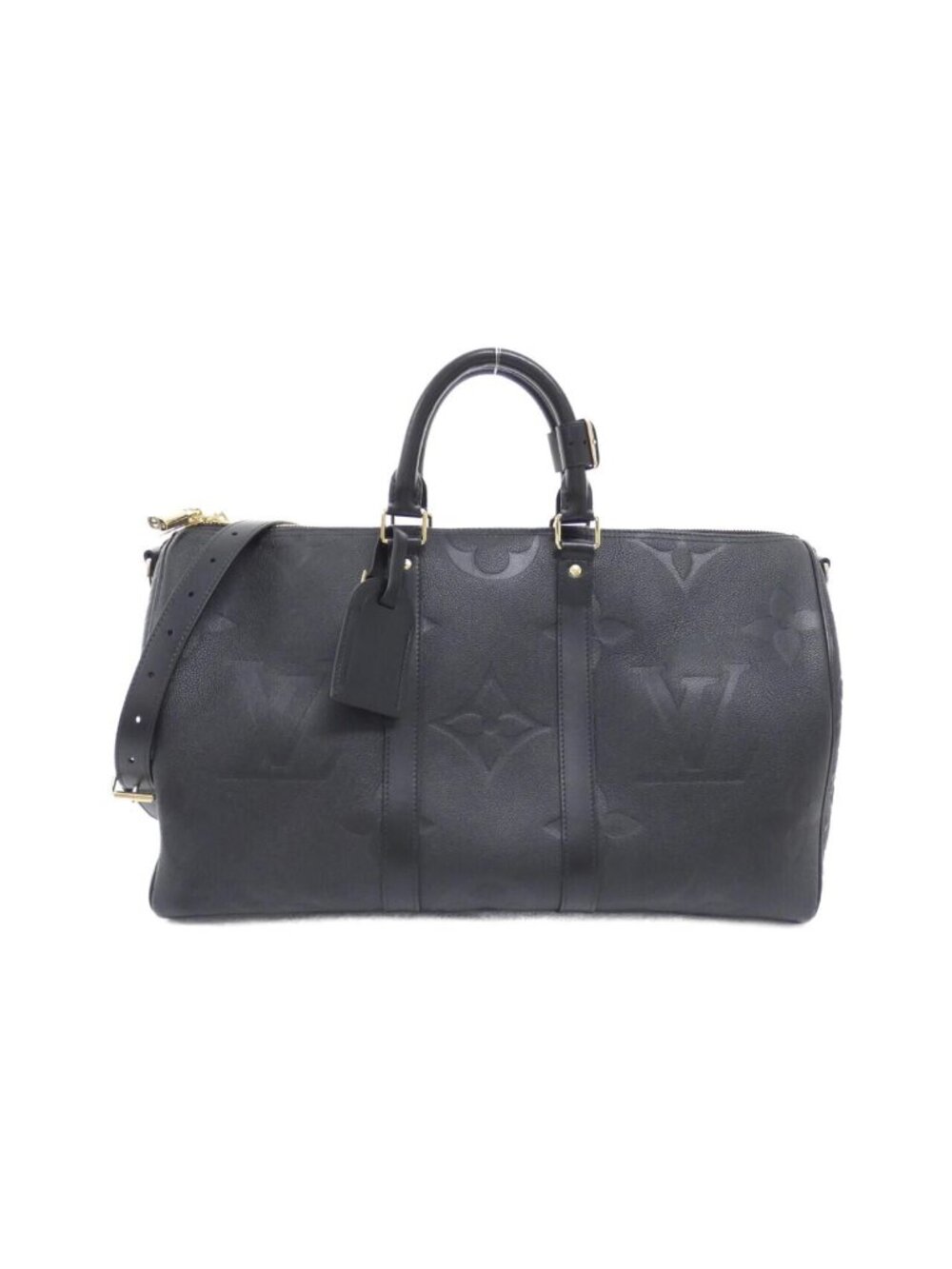 Louis Vuitton Monogram Empreinte Keepall Bandouliere 45 cm Boston Bag - Picture 1 of 8
